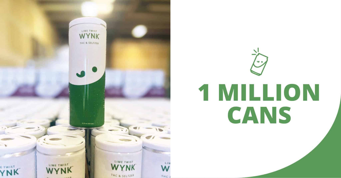 WYNK THC Seltzer Celebrates 1 Million Cans