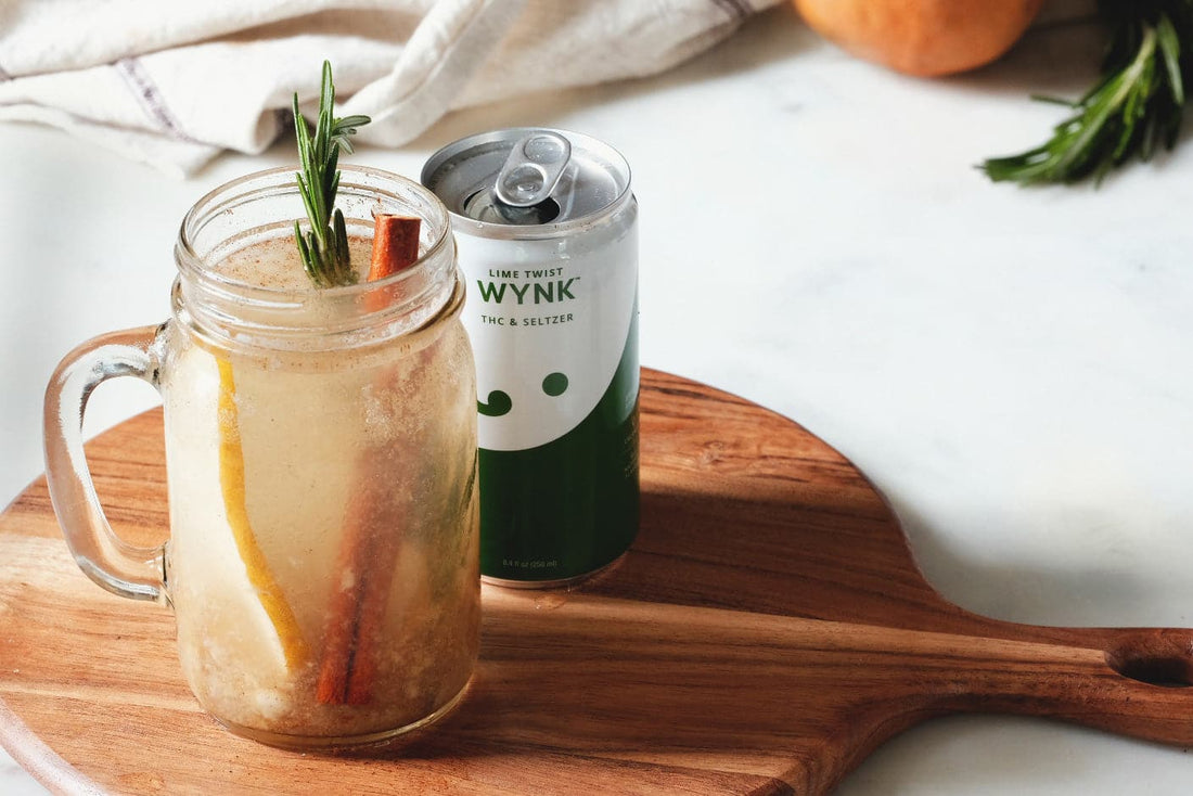 Spiced Pear Punch THC Mocktail