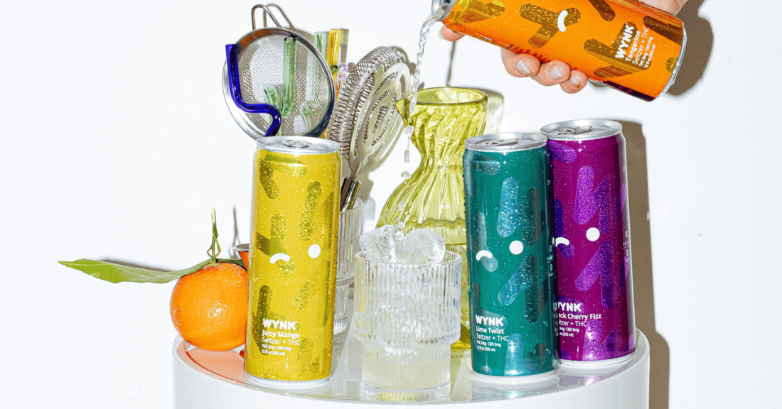 Wynk non-alcoholic sparkling beverage