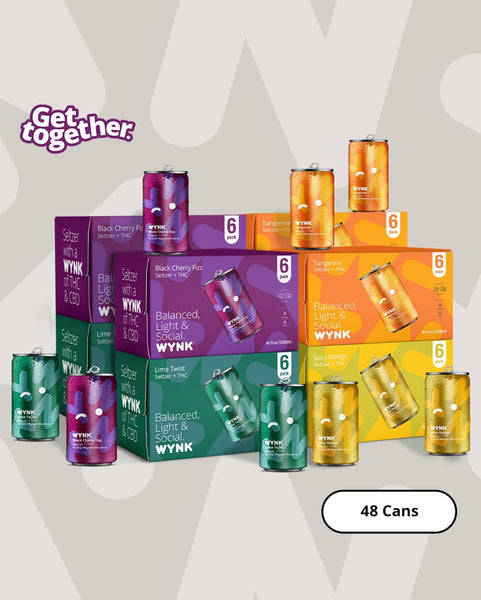 Get Together Bundle | THC & CBD Seltzers | Save 15% – WYNK