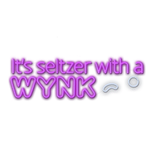 LED Neon Sign - It's Seltzer with a WYNK