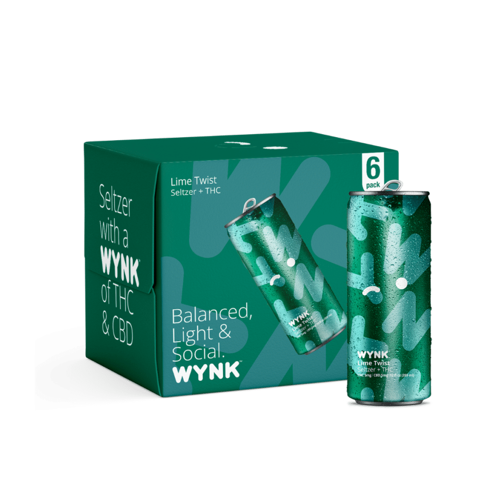 WYNK THC Seltzer Lime Twist 5mg
